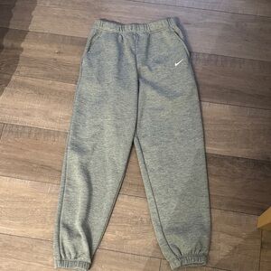 Nike Kids Heather Gray Joggers